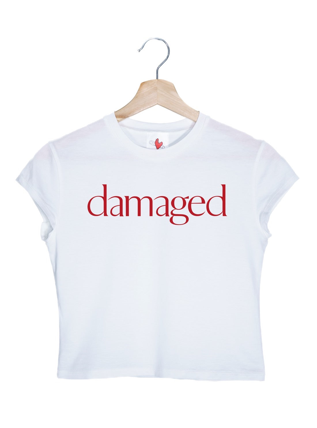 Cropped T-Shirt / White