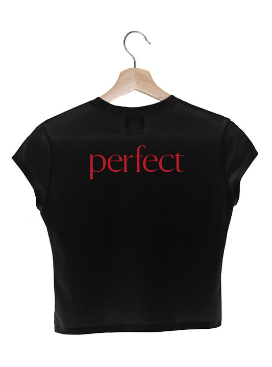 Cropped T-Shirt / Black